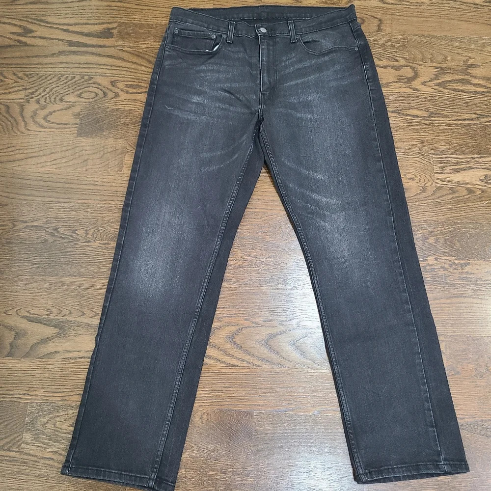 Levi's Strauss jeans 559 men's size .36×32 black color